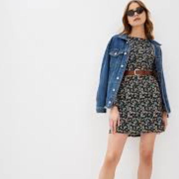 Free People Say Hello Long Sleeve Mini Dress - Picture 1 of 9